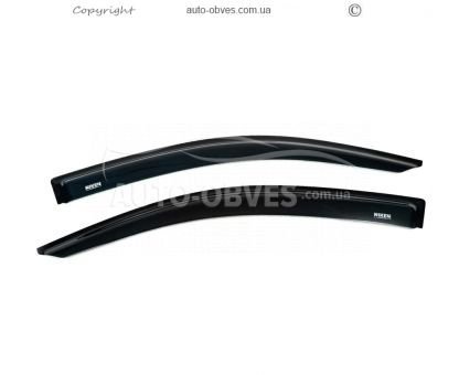 Window deflectors Renault Lodgy 2013-2021 - type: 2 wind deflectors фото 0
