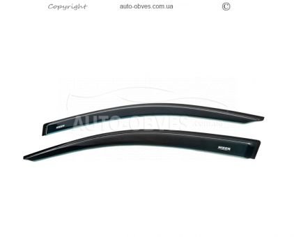 Window deflectors Renault Lodgy 2013-2021 - type: 2 wind deflectors фото 1