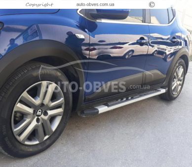 Накладки на дверь Dacia Sandero 2020-... - тип: молдинги дверей фото 3