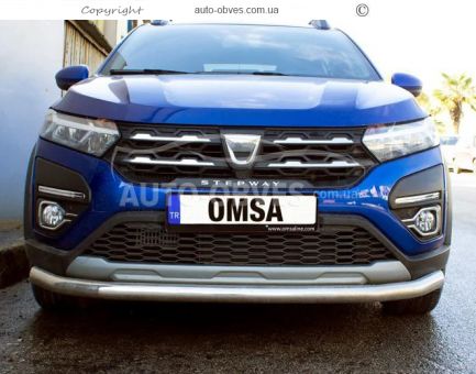 Накладки на протитуманні фари Dacia Sandero 2020-... фото 2