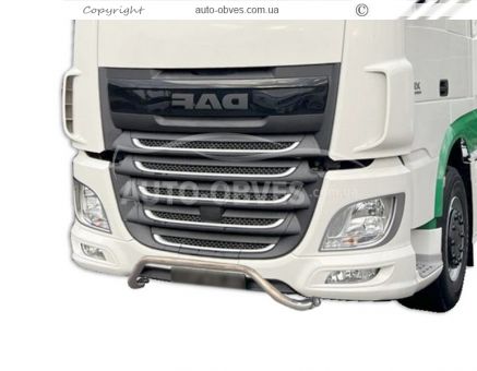 DAF XF euro 6 front bumper protection - additional service: installation of diodes фото 0