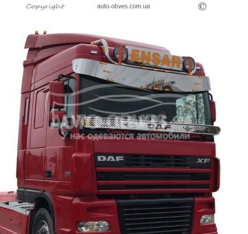 Дефлектор капота мухобойка DAF XF - тип: 1 шт v2 фото 1