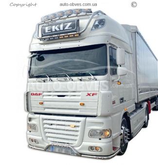 Holder for headlights on the roof of DAF - service: installation of diodes type v5 фото 2