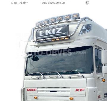 Holder for headlights on the roof of DAF - service: installation of diodes type v5 фото 1