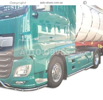 DAF XF euro 6 steel plating contractor - dod service: installed diodes фото 1