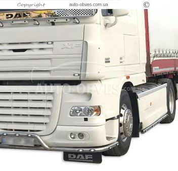 DAF XF euro 3 4 5 steel plating contractor - dod service: installed diodes фото 1