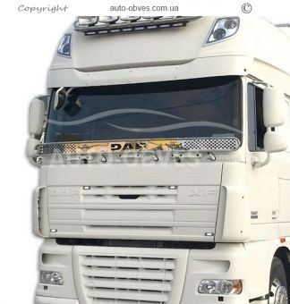 Protective lining on the windshield balcony for DAF XF 1 pc - v2 фото 8