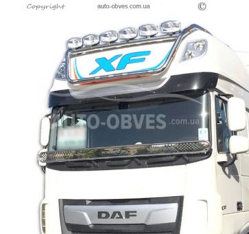 Holder for headlights on the roof of DAF - service: installation of diodes type v5 фото 0