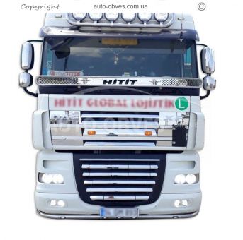 Roof headlight holder DAF XF euro 3 service: installation of diodes фото 3