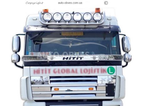 Headlight holder for roof DAF XF euro 5 service: installation of diodes фото 4