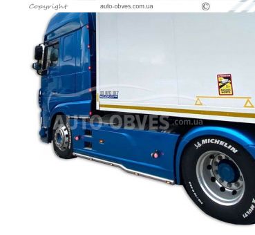 DAF XF euro 6 steel plating contractor - dod service: installed diodes фото 4