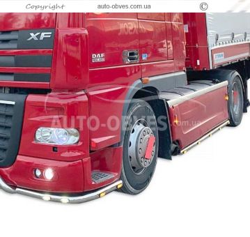 DAF XF euro 3 4 5 steel plating contractor - dod service: installed diodes фото 4