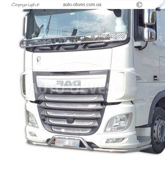 Protective lining on the windshield balcony for DAF XF euro 6 - 1 pc фото 3