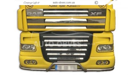 Front bumper protection DAF XF euro 3 - additional service: installation of diodes v2 фото 1