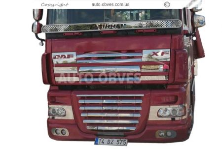 Окантовка фар DAF XF euro 3 v2 фото 3