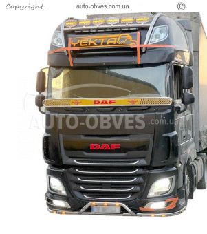 Protective lining on the windshield balcony for DAF XF euro 6 - 1 pc фото 9