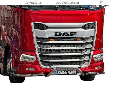 Front bumper protection DAF XG - additional service: installation of diodes photo 0