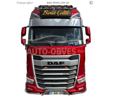 Front bumper protection DAF XG - additional service: installation of diodes photo 4
