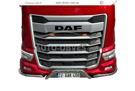 Front bumper protection DAF XG - additional service: installation of diodes photo 3