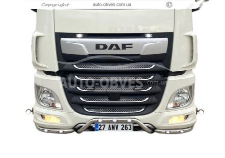 Захист переднього бампера для DAF XF euro 6 - дод послуга: встановлення діодів - тип: v5 фото 9