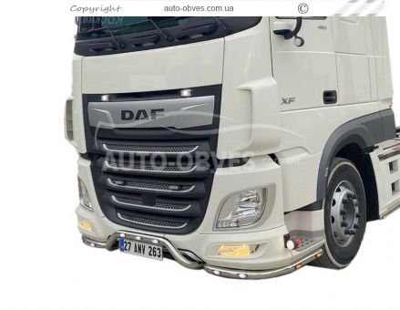 Захист переднього бампера для DAF XF euro 6 - дод послуга: встановлення діодів - тип: v5 фото 8