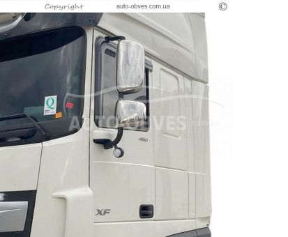 Накладки на зеркала DAF XF euro 5, 6 - тип: штамповка 3D фото 7