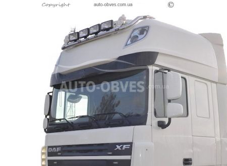 Тримач для фар на дах DAF XF euro 5 super space cap, послуга: встановлення діодів - тип: під замовлення 5 днів фото 1