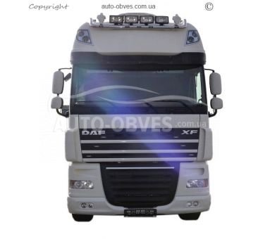 Holder for headlights on the roof DAF XF euro 5 super space cap, service: installation of diodes, on order 5 days фото 6