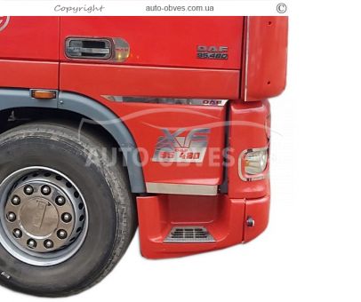 Накладки на молдинги дверей DAF XF euro 5 - тип: 4 шт фото 7