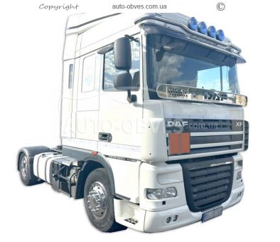 Protective lining on the windshield balcony for DAF XF 1 pc - v2 фото 13