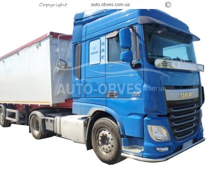 Protective lining on the windshield balcony for DAF XF euro 6 - 1 pc фото 10