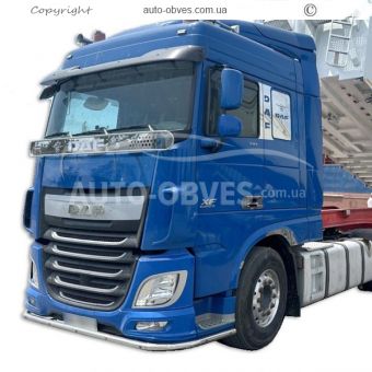 Protective lining on the windshield balcony for DAF XF euro 6 - 1 pc фото 11