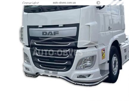 Front bumper protection DAF XF, CF euro 6 - additional service: installation of diodes фото 1