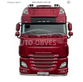 Holder for headlights on the roof DAF XF euro 6 super space cap, service: installation of diodes, on order 5 days фото 8