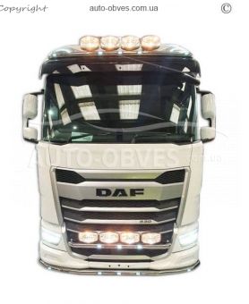 Front bumper protection DAF XF, XG, XG+ - additional service: installation of diodes фото 1