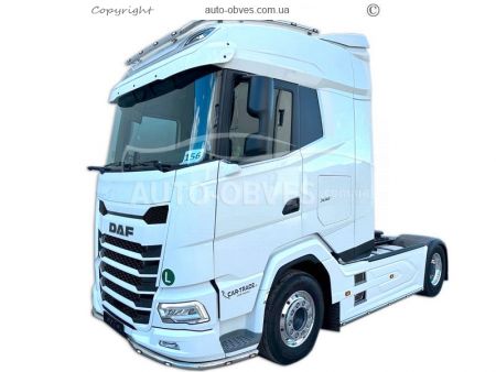 DAF XF, XG, XG+ steel plating contractor - dod service: installed diodes фото 4