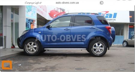 Підніжки Daihatsu Terios 2006-2016 - style: Range Rover фото 6