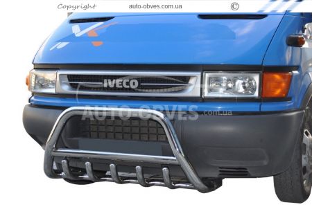 Bull bar Iveco Daily 1999-2006 - type: standard фото 0