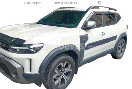 Вітровики Renault Duster 2025-... - type: 4 шт з хромом фото 5