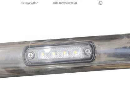 Holder for headlights in the DAF XF euro 6 v2 grille service: installation of diodes фото 3