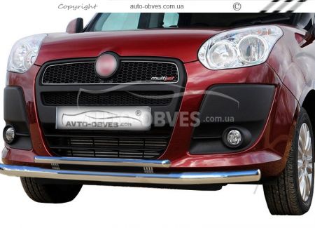 Двойная дуга Fiat Doblo 2010-2014 фото 0