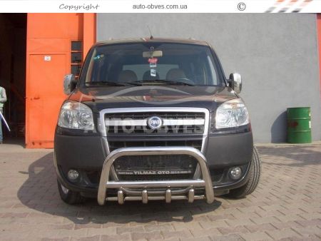 Кенгурятник для Fiat Doblo 2001-2012 - тип: штатний фото 1