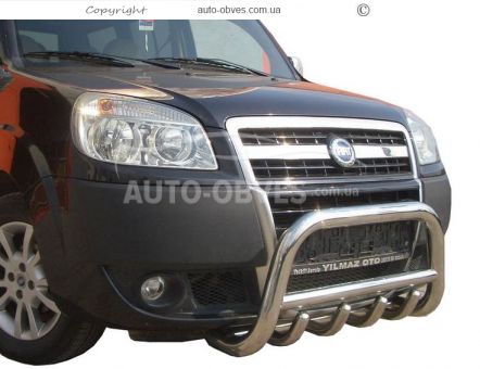 Кенгурятник для Fiat Doblo 2001-2012 - тип: штатний фото 0