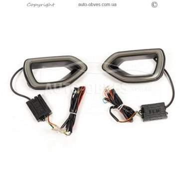 DRL in the front bumper Dodge Charger 2015-... - type: 2 pcs фото 1