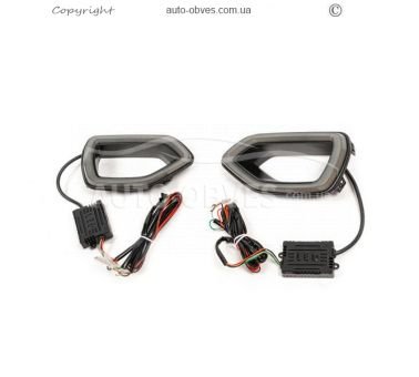DRL in the front bumper Dodge Charger 2015-... - type: 2 pcs фото 0