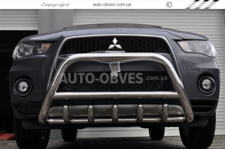 Кенгурятник Mitsubishi Outlander XL 2010-2012 - тип: штатный фото 4