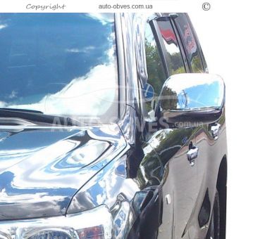 Накладки на зеркала Toyota Land Cruiser 200 2008-2012 фото 3