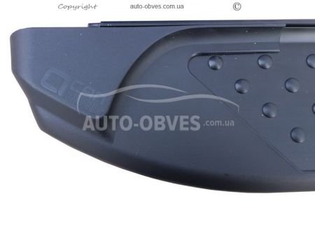Side steps Mazda CX3 2015-... - style: BMW, color: black фото 1