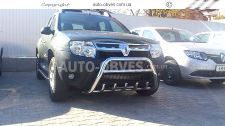Front bar Renault Duster - type: standard фото 4