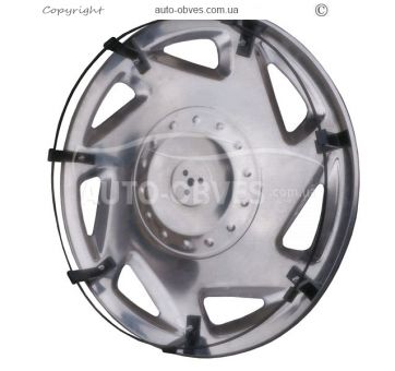 Caps 16" for Hyundai H1, stainless steel фото 4